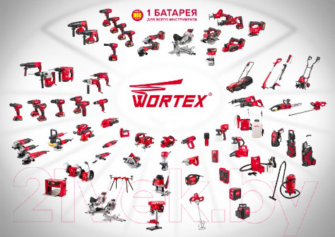 Изображение товара Аккумуляторный гвоздезабиватель Wortex NG 1850 ALL1