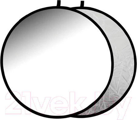 Изображение товара Отражатель для фото RayLab RF-09 (80см, белый/серебристый)