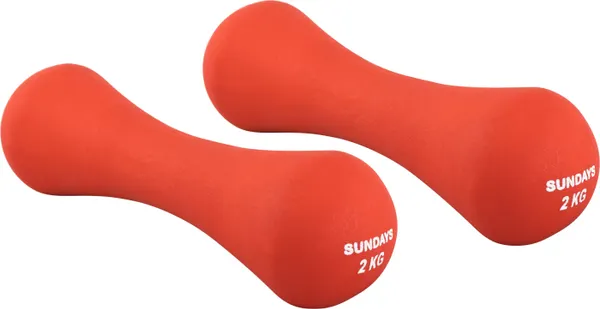 Изображение товара Набор гантелей Sundays Fitness IR92004-D (2х2кг, красный)