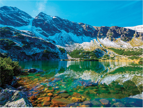 Изображение товара Набор алмазной вышивки Остров Сокровищ Горное озеро / 662429