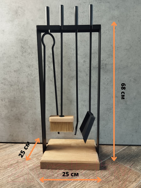 Изображение товара Каминный набор Fire&Wood Polaris 1 250x250x605
