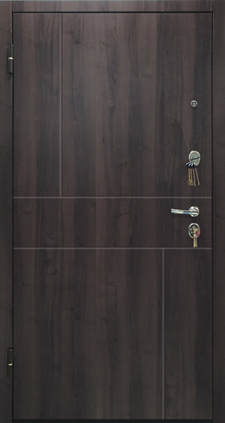 Изображение товара Входная дверь Промет Урбан 96x205 (левая, пасадена/ревьера айс ЦП)