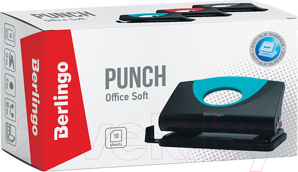 Изображение товара Дырокол Berlingo Office Soft / DDp_10163 (красный)
