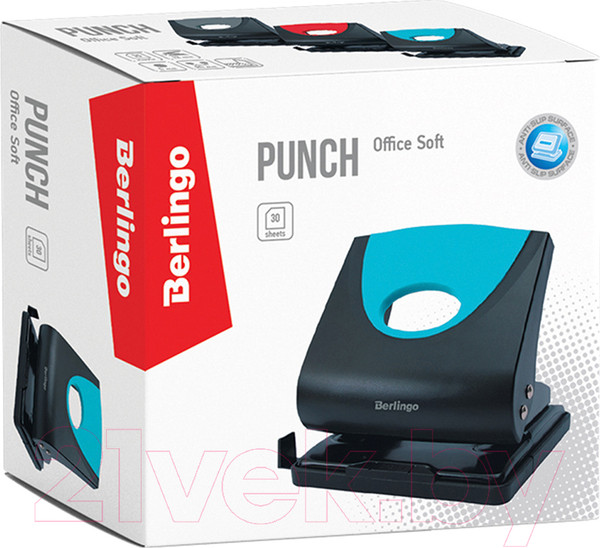 Изображение товара Дырокол Berlingo Office Soft / DDp_30162 (синий)
