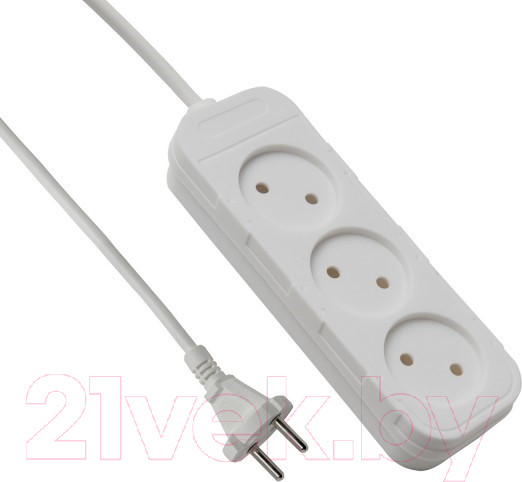 Изображение товара Удлинитель Electraline 62004 (5м, белый)