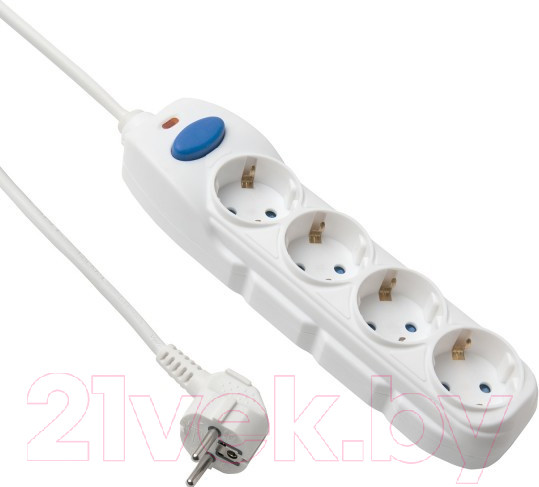 Изображение товара Удлинитель Electraline 62166 (5м, белый)