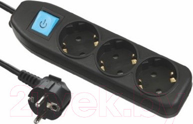 Изображение товара Удлинитель Electraline 62263 (5м, черный)