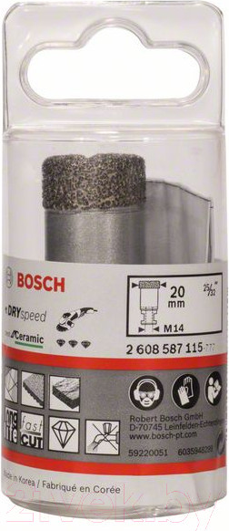 Изображение товара Коронка Bosch 2.608.587.115