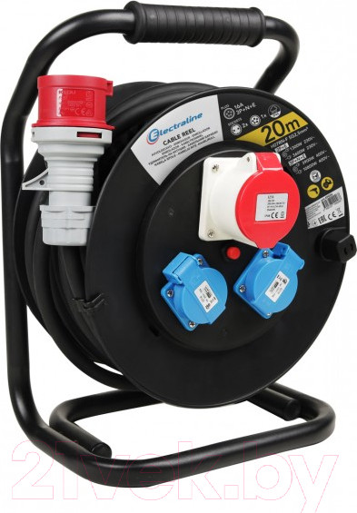 Изображение товара Удлинитель на катушке Electraline 49026 (20м)