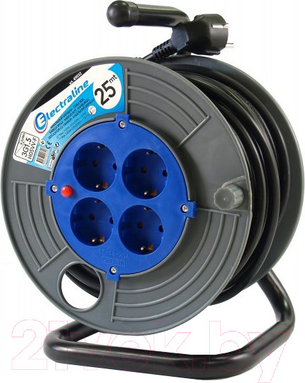 Изображение товара Удлинитель на катушке Electraline 49032 (25м)