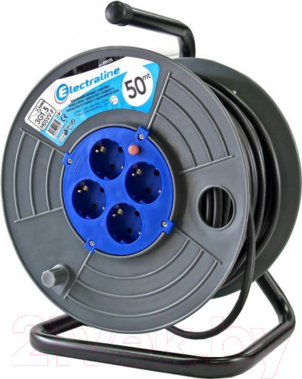 Изображение товара Удлинитель на катушке Electraline 49035 (50м)