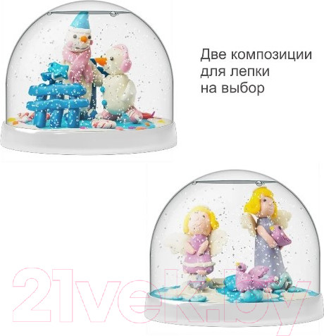 Изображение товара Набор для творчества Magic Moments Волшебный шар. Снеговики / mm-1