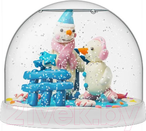 Изображение товара Набор для творчества Magic Moments Волшебный шар. Снеговики / mm-1