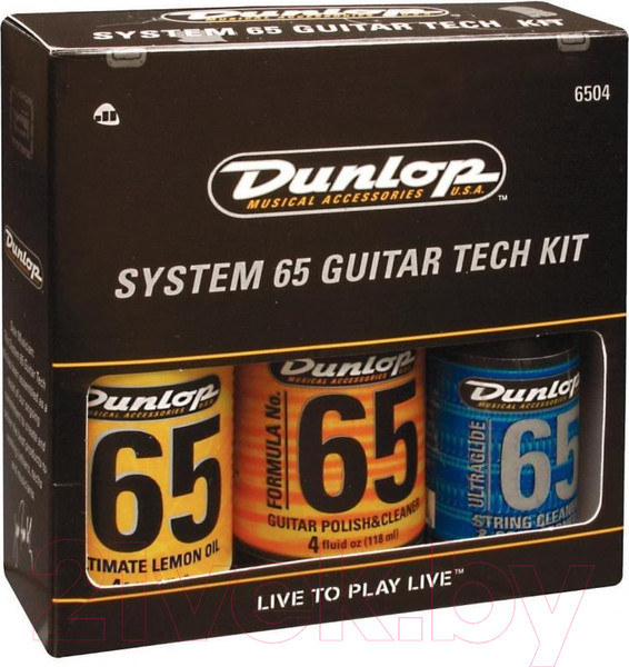 Изображение товара Набор средств для ухода за гитарой Dunlop Manufacturing Formula 65 Care / 6504