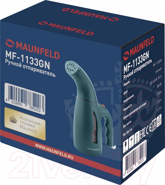 Изображение товара Отпариватель Maunfeld MF-1133GN