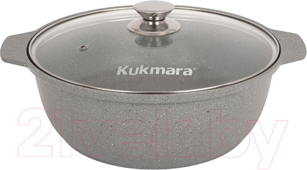 Изображение товара Жаровня Kukmara жмс528а (светлый мрамор)