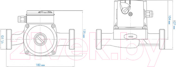 Изображение товара Циркуляционный насос Джилекс Циркуль Premium 25/40 / 2541