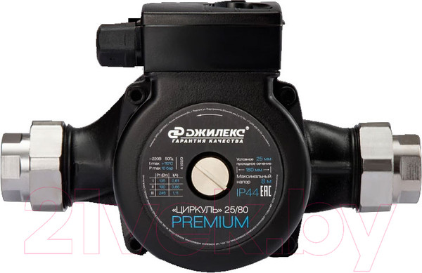 Изображение товара Циркуляционный насос Джилекс Циркуль Premium 25/80 / 2581