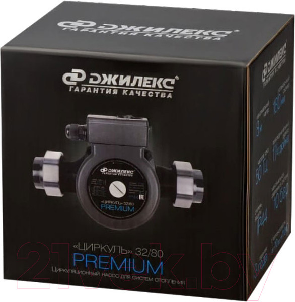 Изображение товара Циркуляционный насос Джилекс Циркуль Premium 32/80 / 3281