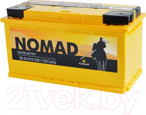 Изображение товара Автомобильный аккумулятор Kainar Nomad Premium 6СТ-90 Евро R+ / 090 231 09 0 L P