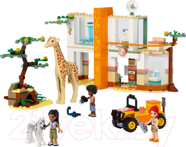 Изображение товара Конструктор Lego Friends Спасательная станция Мии для диких зверей 41717