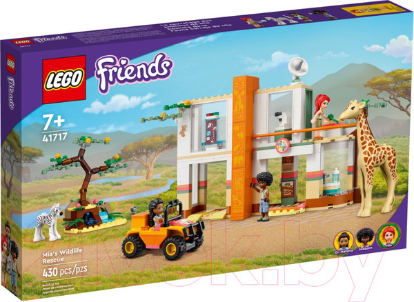 Изображение товара Конструктор Lego Friends Спасательная станция Мии для диких зверей 41717