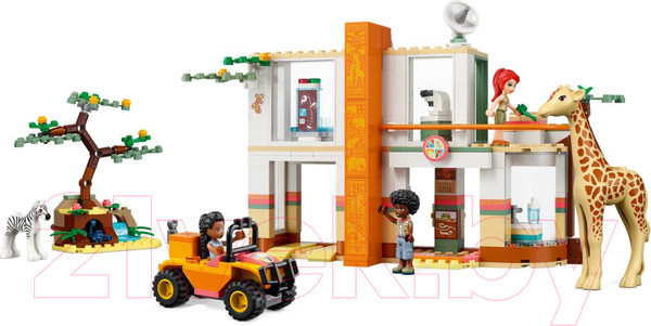 Изображение товара Конструктор Lego Friends Спасательная станция Мии для диких зверей 41717