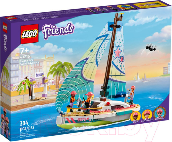 Изображение товара Конструктор Lego Friends Приключения Стефани на яхте 41716