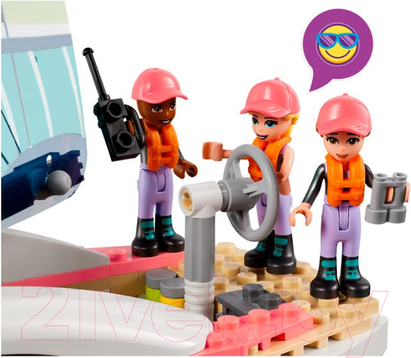 Изображение товара Конструктор Lego Friends Приключения Стефани на яхте 41716