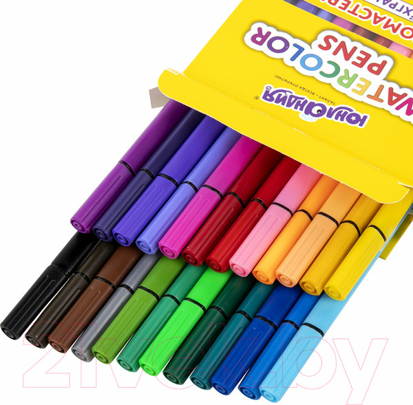 Изображение товара Фломастеры Юнландия Водный Мир / 152183 (24шт)