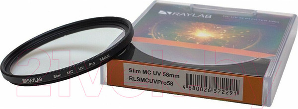 Изображение товара Светофильтр RayLab UV MC Slim Pro/ RLSMCUVPro58