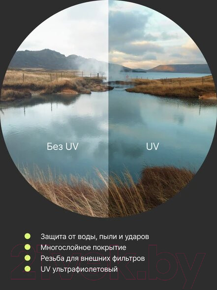 Изображение товара Светофильтр RayLab UV Slim / RLSUV82