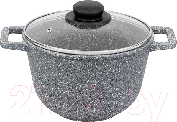 Изображение товара Казан Elan Gallery Гармония вкуса / 120551 (серый мрамор)