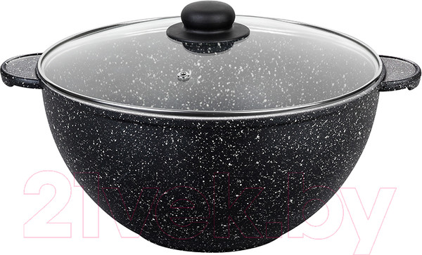 Изображение товара Казан Elan Gallery Гармония вкуса / 120224 (черный мрамор)