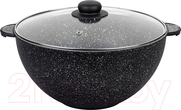 Изображение товара Казан Elan Gallery Гармония вкуса / 120142 (черный мрамор)