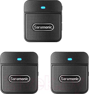 Изображение товара Радиосистема микрофонная Saramonic Blink100 B2 (TX+TX+RX)