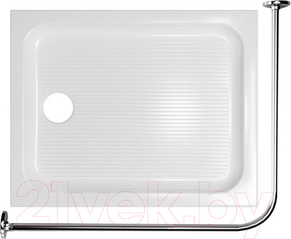 Изображение товара Карниз для душевого поддона Triton Прямоугольный 90x90