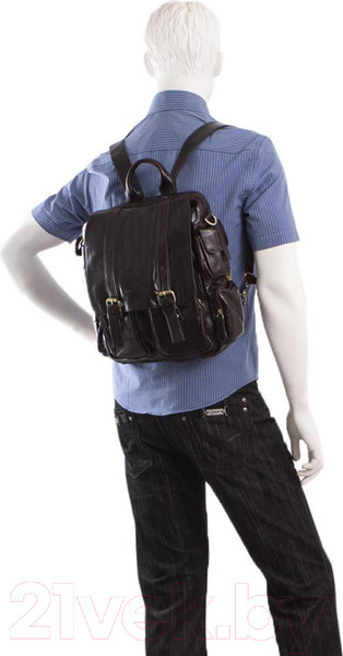 Изображение товара Рюкзак Francesco Molinary 846-1006-4-BRW (коричневый)