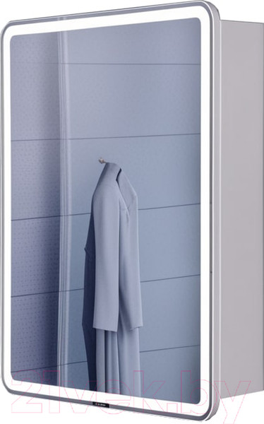 Изображение товара Шкаф с зеркалом для ванной Пекам Marta 50x80 / MartaBox-50x80 (с сенсором на прикосновение)