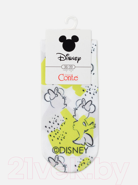 Изображение товара Носки Conte Elegant Disney 344 (р.23-25, белый)