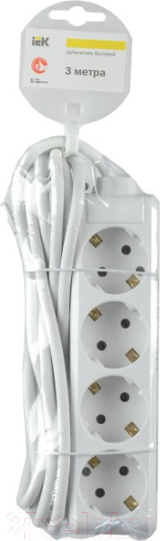 Изображение товара Удлинитель IEK WYP10-16-04-03-Z-N