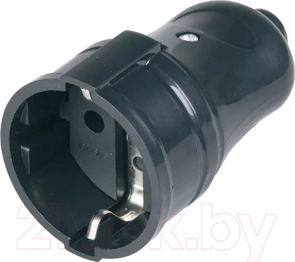 Изображение товара Розетка силовая IEK ERP10-16-01-K02 (черный)