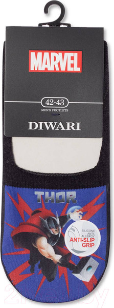 Изображение товара Подследники Diwari Marvel 126 (р.25, черный)