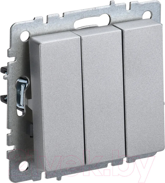 Изображение товара Выключатель IEK Brite BR-V30-0-10-K47 (алюминий)