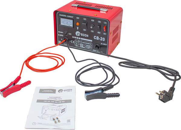 Изображение товара Зарядное устройство для аккумулятора Edon CB-20