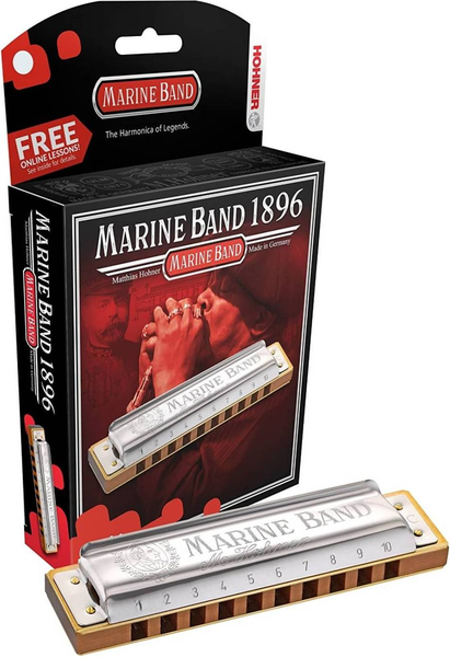 Изображение товара Губная гармошка Hohner Marine Band 1896/20 Bb / M1896956X