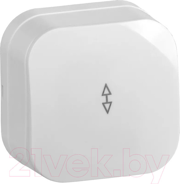 Изображение товара Выключатель IEK Glory EVH12-K01-10 (белый)