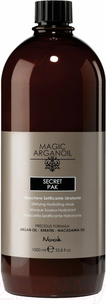 Изображение товара Маска для волос Nook Magic Arganoil Secret Pak Silkifying Hydrating Mask (1л)