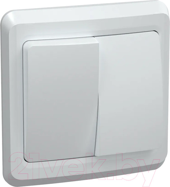 Изображение товара Выключатель IEK Вега EVV20-K01-10-DM (белый)