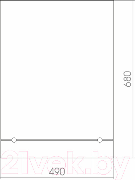 Изображение товара Зеркало Mixline Модерн Люкс 525016